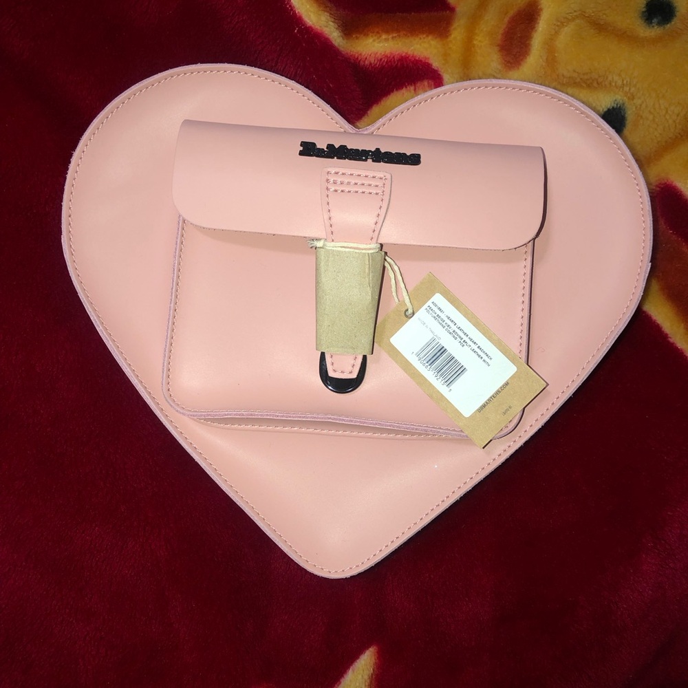 Dr. Martens Pink Heart Bag